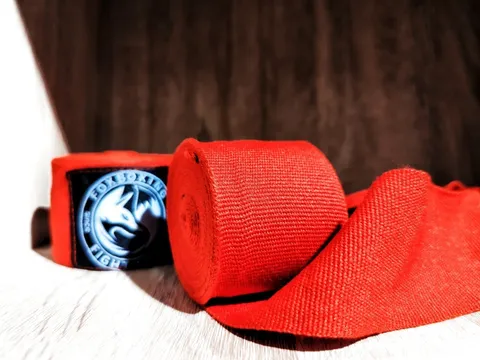 【FOX BOXING】FoxBoxing Hand warping Red