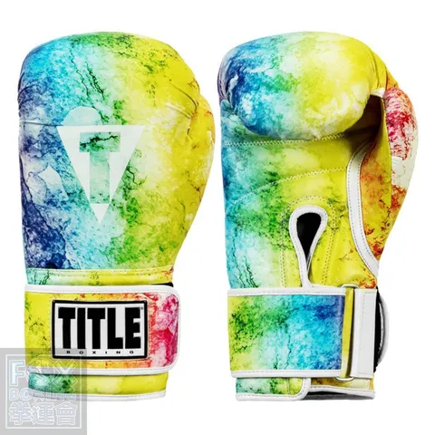 TITLE Boxing Gloves Limited Edition Tie Dye