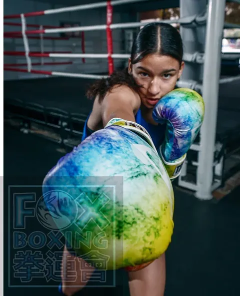 【FOX BOXING】 TITLE Boxing Gloves Limited Edition Tie Dye
