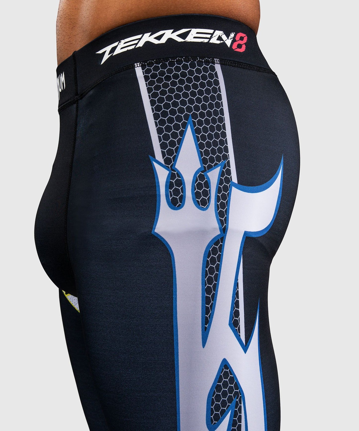 Venum x TEKKEN 8 Spats - King - Black/Yellow
