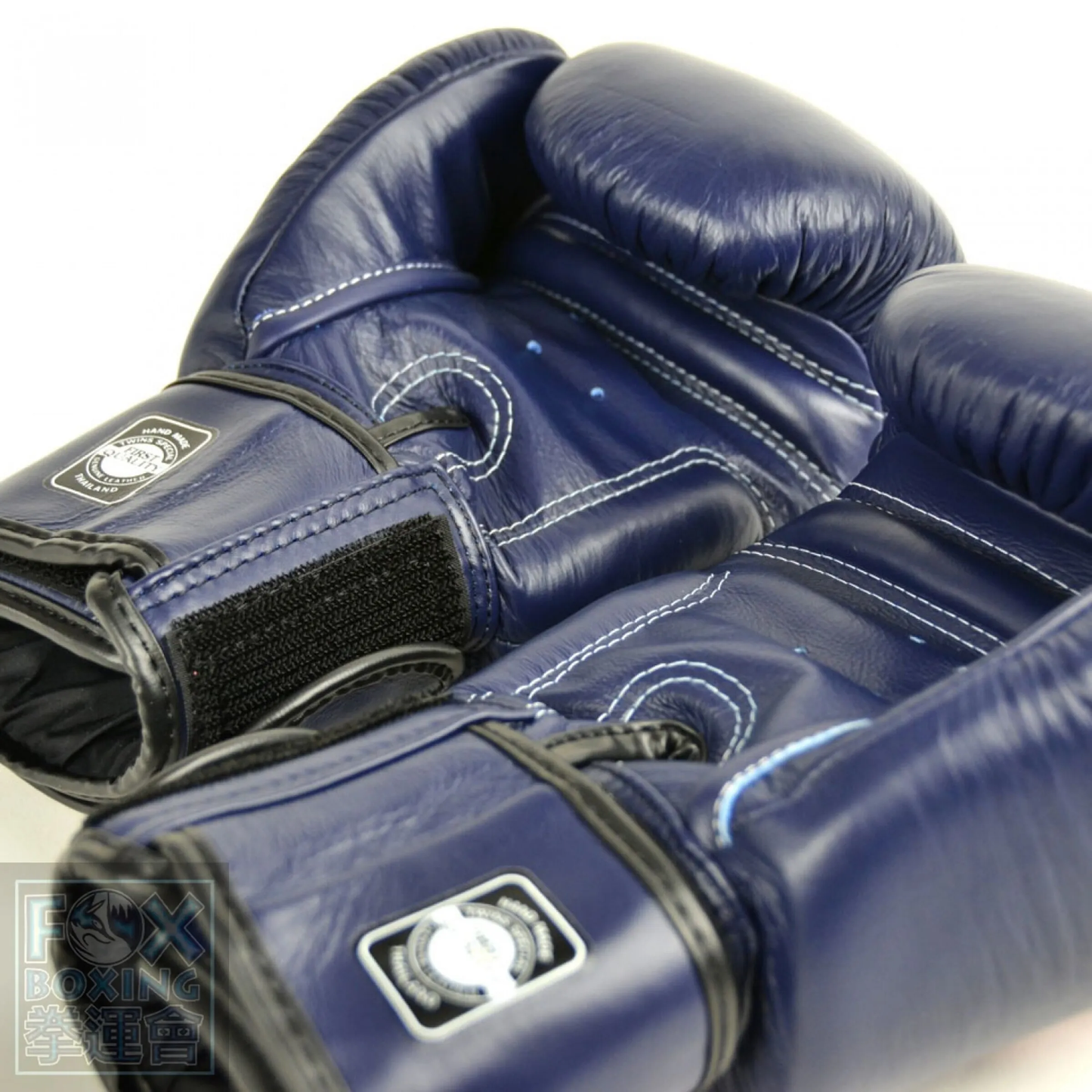 【FOX BOXING】Twins BGVL3 Velcro Boxing Gloves - Navy Blue