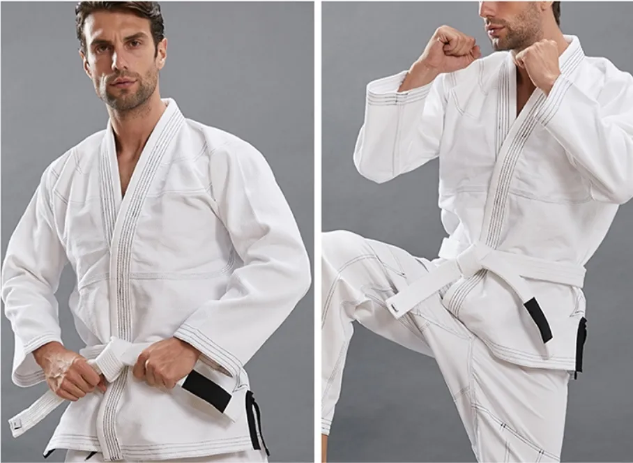 FoxBoxing “Pure White” Lightweight BJJ Gi Size A1