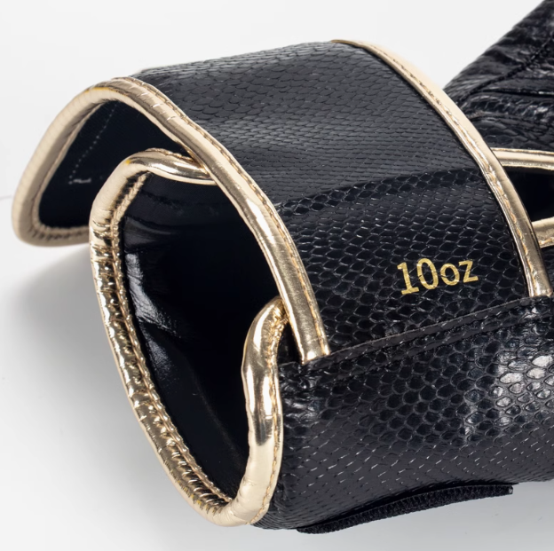 FIGHTDAY Boxing Gloves leather texture Black