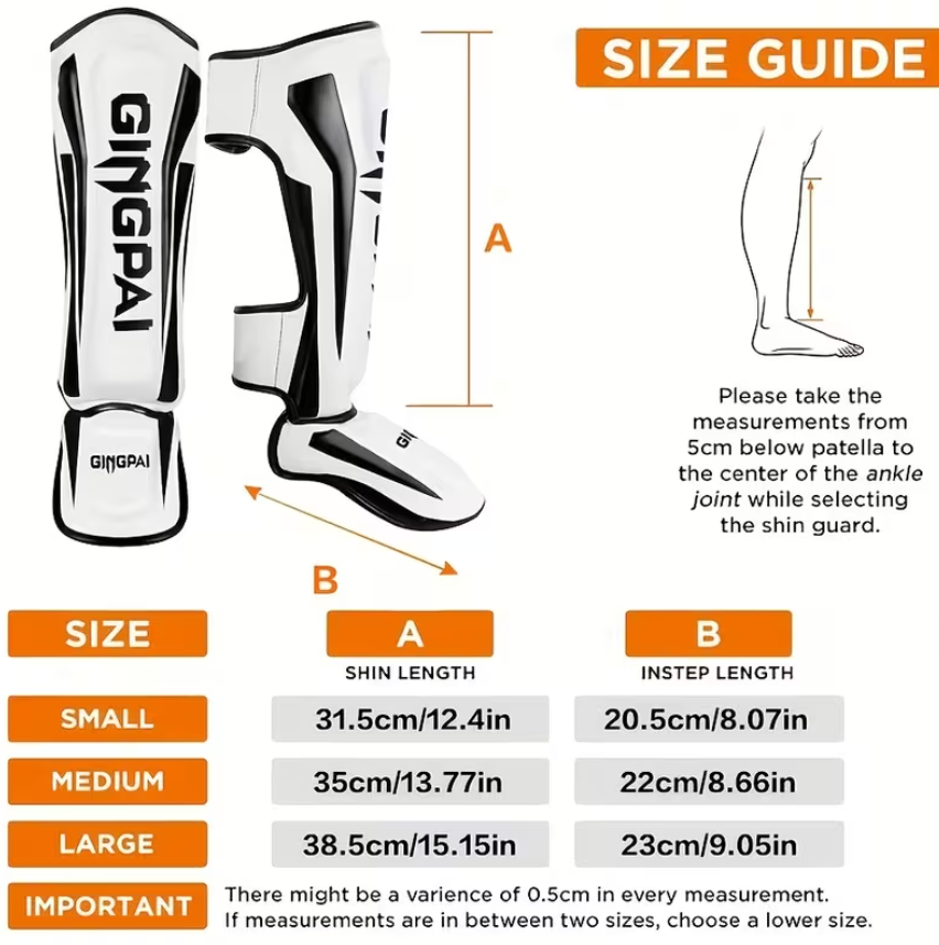 【FOX BOXING】Velocity Shin Guards Pure Black