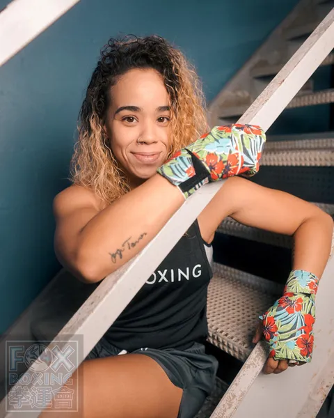 【FOX BOXING】 TITLE Boxing Print Hand Wraps 180" Hawaiian