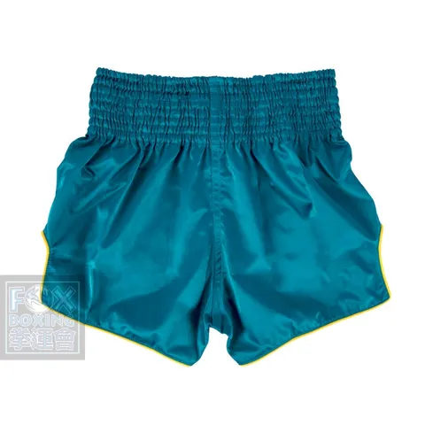 【FOX BOXING】FAIRTEX Muay Thai Shorts BS1907 "FOCUS" Pacific Green