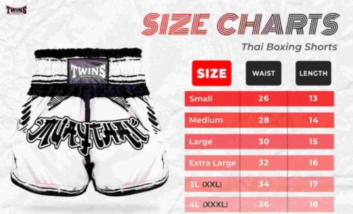 Twins Special TBS 'Fight Or Die' Muay Thai Shorts Black/Red