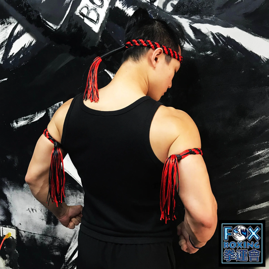 FoxBoxing Muay Thai Mongkol and Armband Set – Inferno Strike