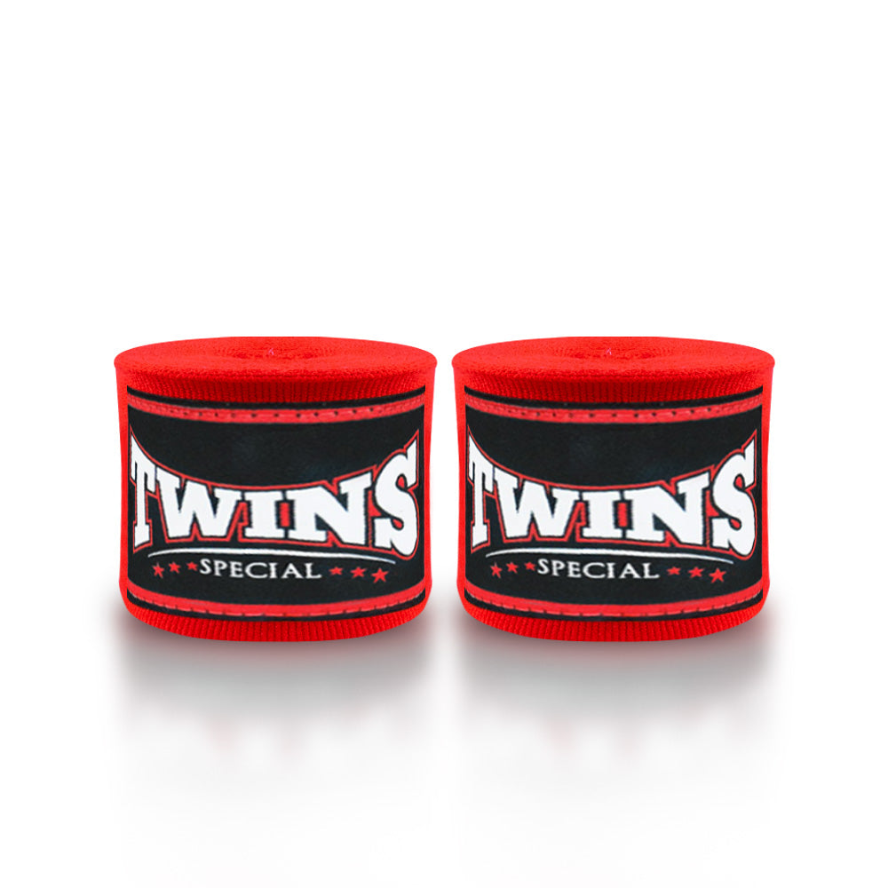 TWINS CH-6 Handwraps (Kids) Red (3 Meters)