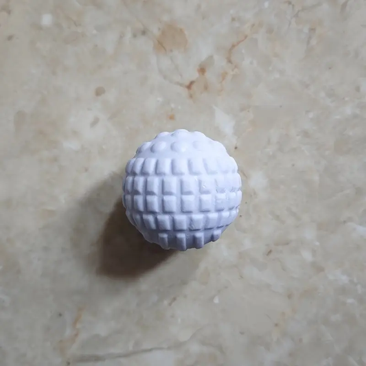 FoxBoxing Textured Lacrosse Massage Ball - Light Blue