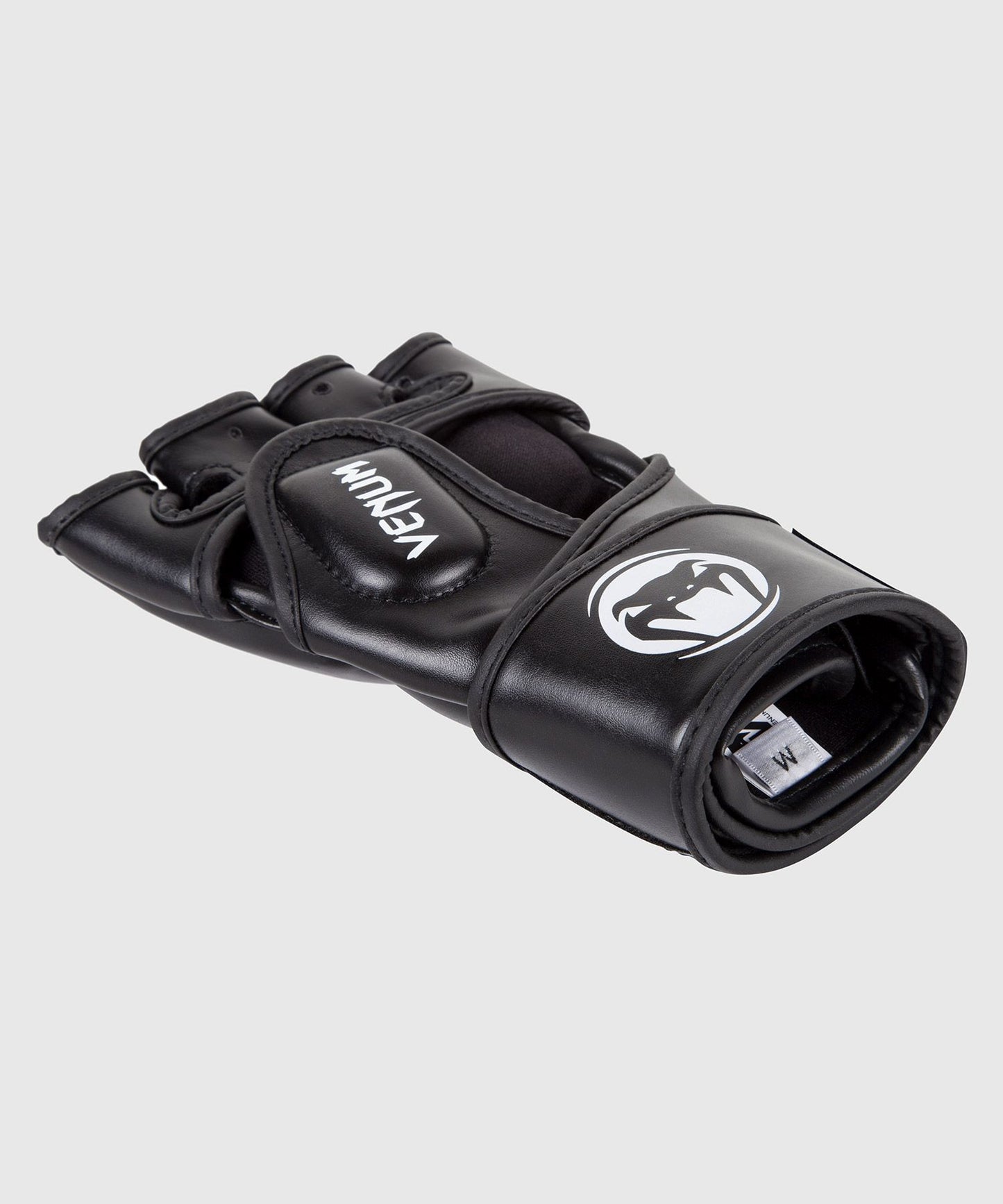 【Fox Boxing】Venum Impact MMA Gloves - Skintex Leather - Black