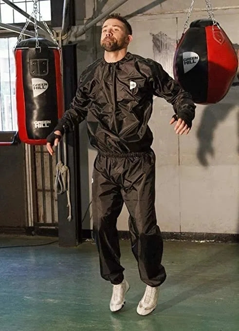 GreenHill sweat suit Sauna Suit Black M L XL