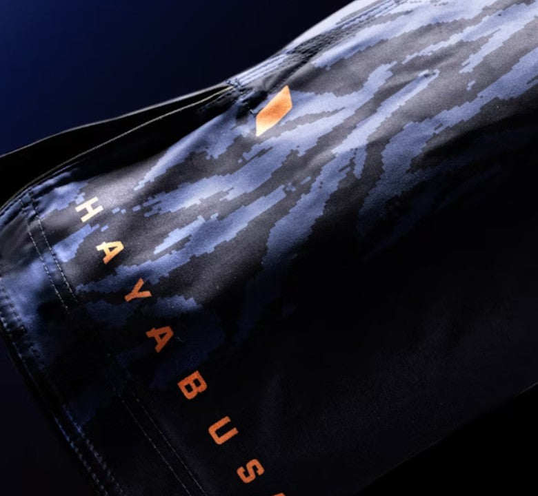 【FOX BOXING】Hayabusa Men’s Apex 3/4 Thigh Fight Shorts - Dusk Blue