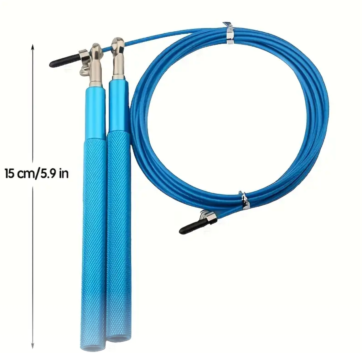 Five Color High Speed Jump Rope with Bearing Steel Wire and Aluminum Alloy Handle