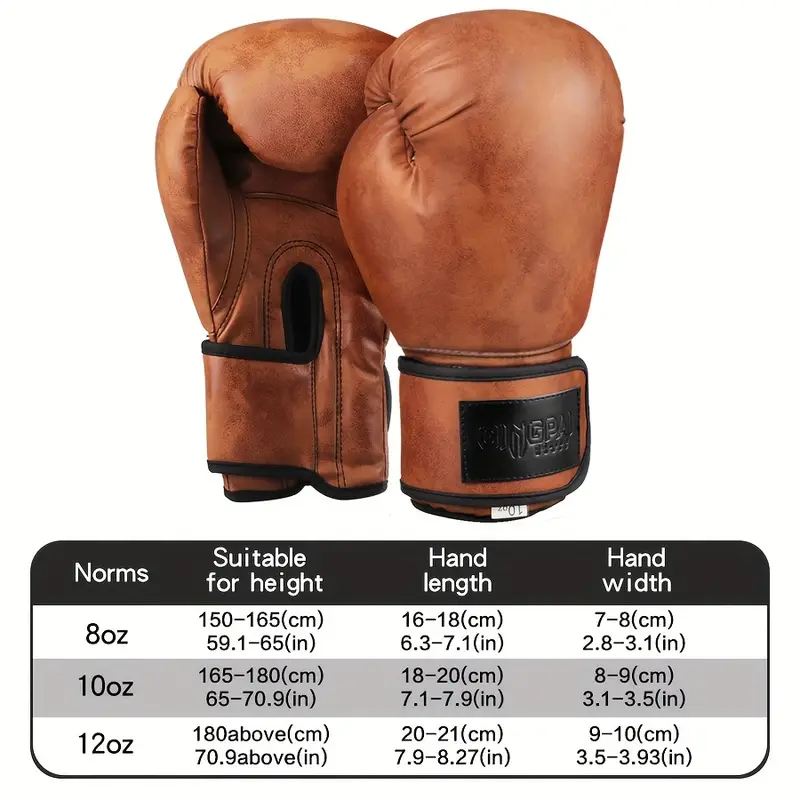 【FOX BOXING】Foxboxing Vintage Series Boxing Gloves Brown
