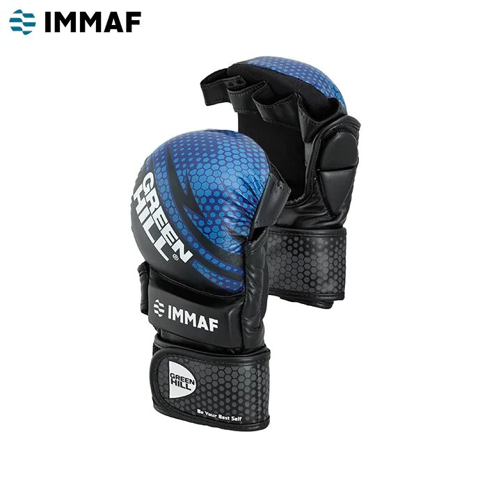 【Fox Boxing】GREEN HILL IMMAF APPROVED MMA GLOVES Blue