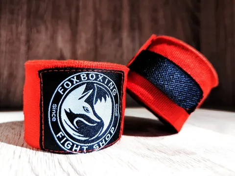 【FOX BOXING】FoxBoxing Hand warping Red