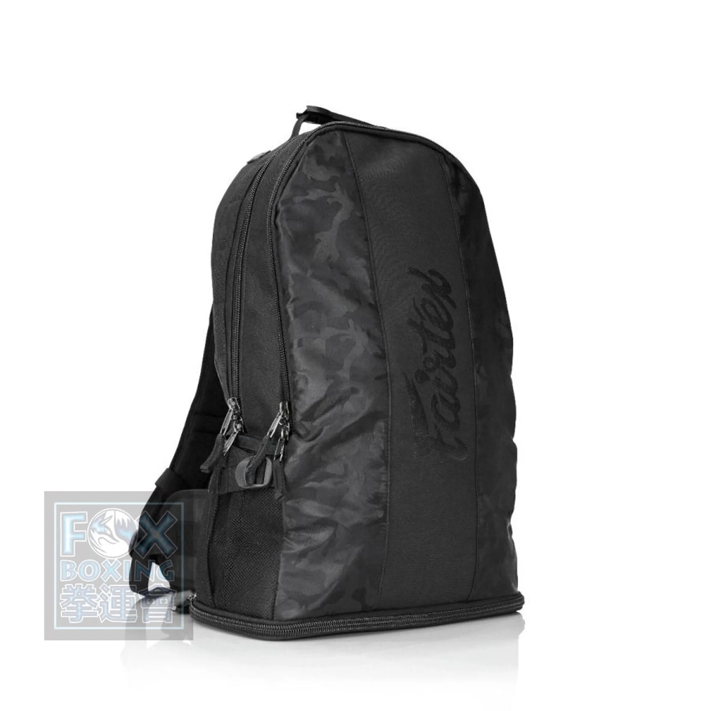 【FOX BOXING】Fairtex Professional Sports Backpack – Pure Black