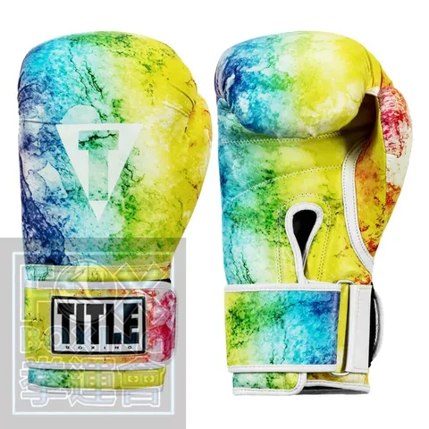 【FOX BOXING】 TITLE Boxing Gloves Limited Edition Tie Dye