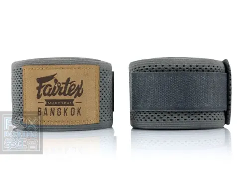 【FOX BOXING】 Fairtex Elastic Hand warping Bangkok Gray 4.5M