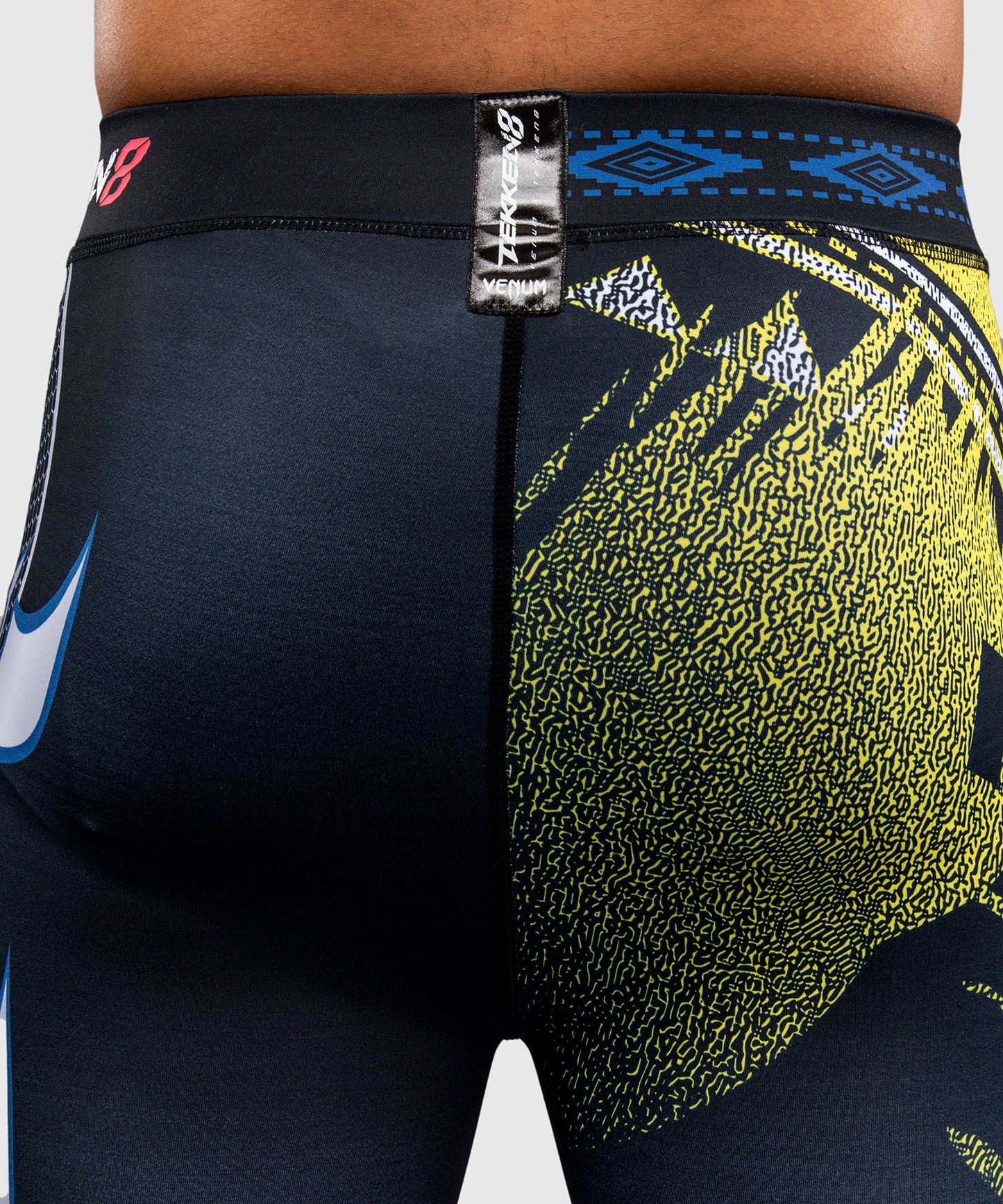 Venum x TEKKEN 8 Spats - King - Black/Yellow