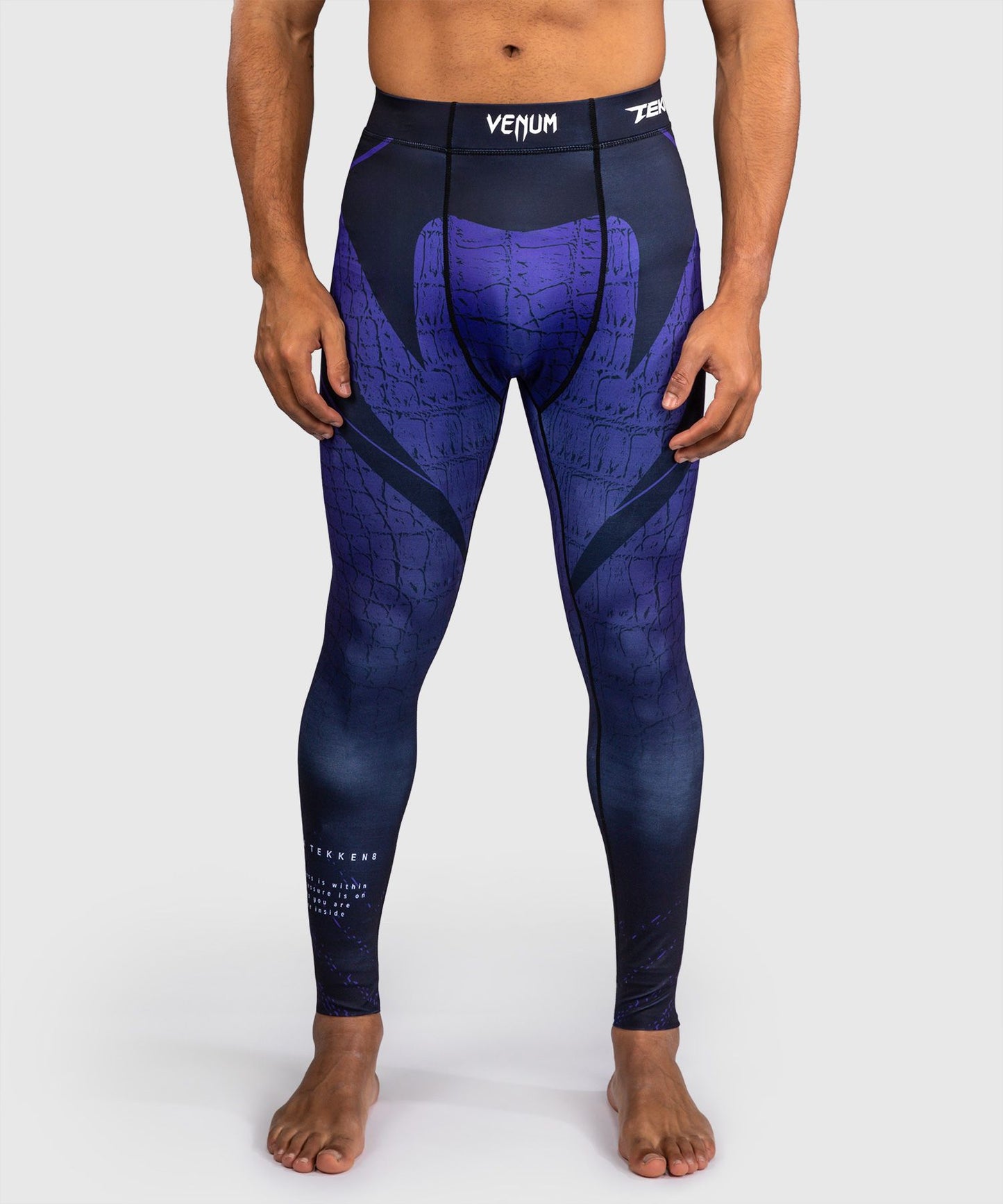 Venum x TEKKEN 8 Spats - Kazuya - Black/Blue