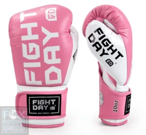 【FOX BOXING】FIGHTDAY Boxing Gloves mexican Pink white