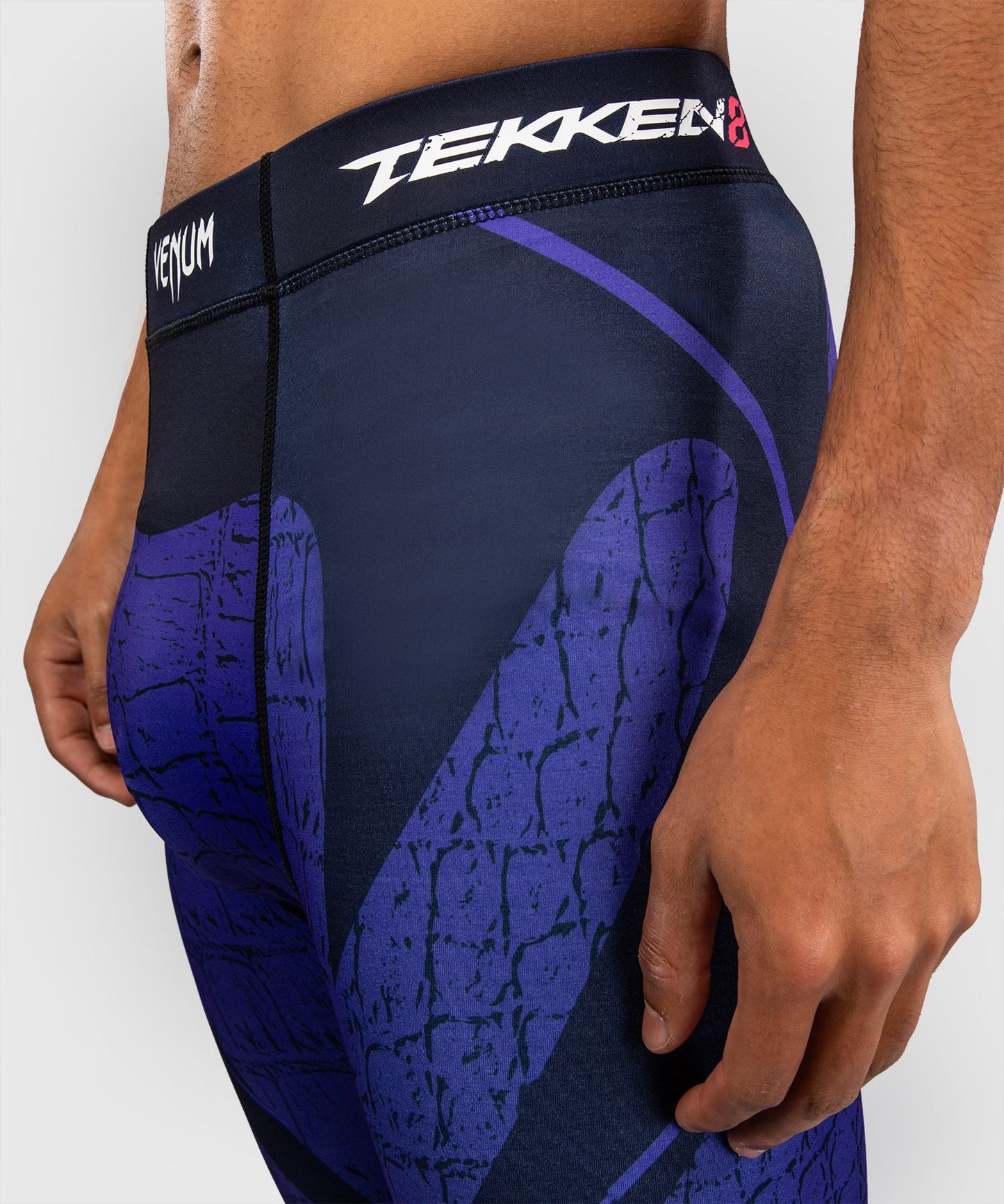 Venum x TEKKEN 8 Spats - Kazuya - Black/Blue