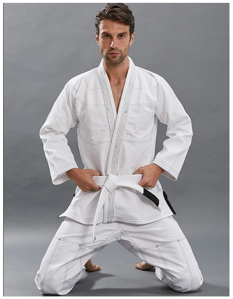 FoxBoxing “Pure White” Lightweight BJJ Gi Size A1