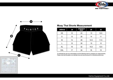 【FOX BOXING】FAIRTEX Muay Thai Shorts BS1914 "ALMA"