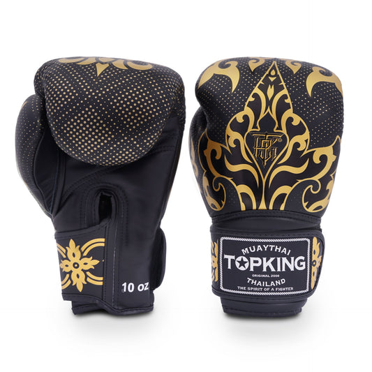 TOPKING Boxing GLOVES BLACK KANOK