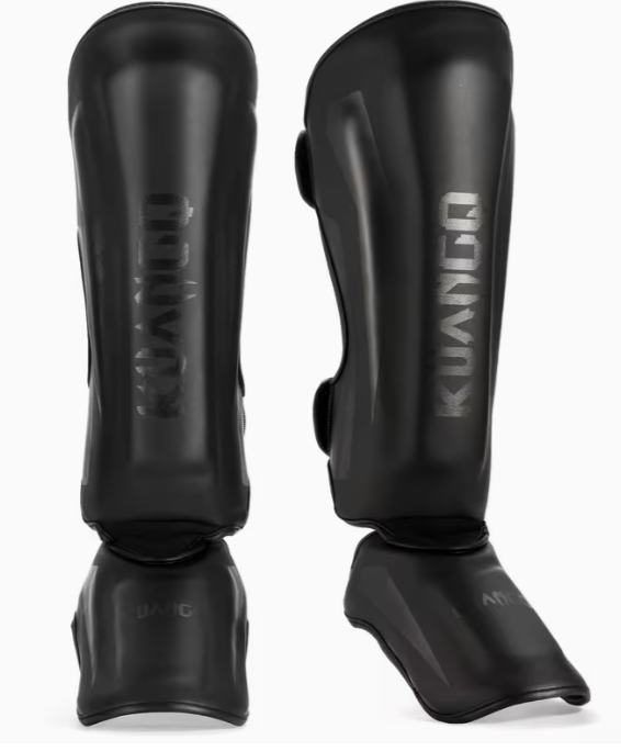 【FOX BOXING】FoxBoxing Shin Guards Pure Black
