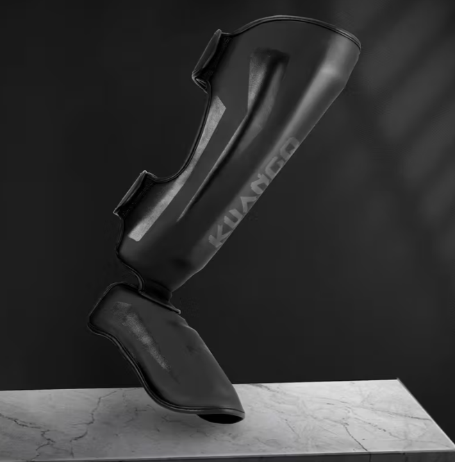 【FOX BOXING】FoxBoxing Shin Guards Pure Black