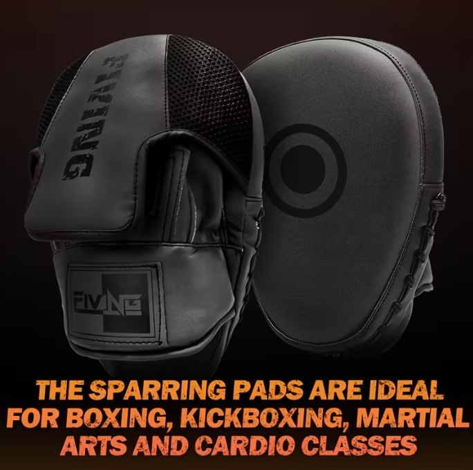 【FOX BOXING】FoxBoxing  Boxing Training Pad Punching Mitt - Black/White