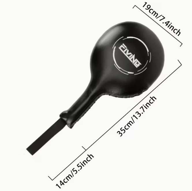 【FOX BOXING】FoxBoxing Reaction Target Training Pad, Speed Pad - Dark Black