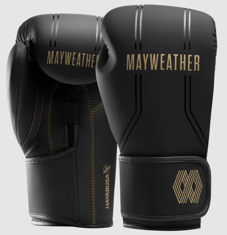 Hayabusa X Mayweather Contender Boxing Gloves Black/Gold