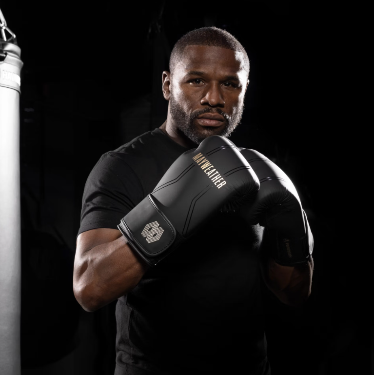 Hayabusa X Mayweather Contender Boxing Gloves Black/Gold