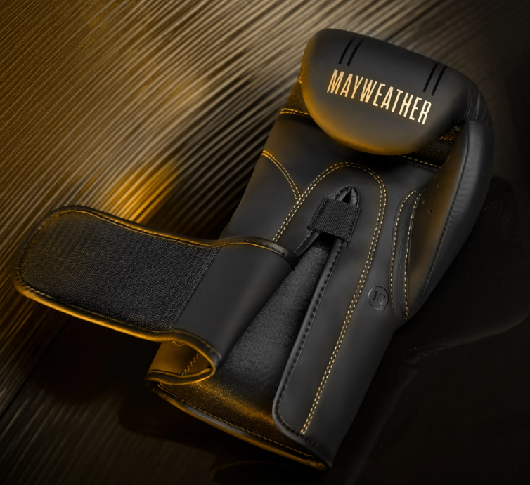 Hayabusa X Mayweather Contender Boxing Gloves Black/Gold