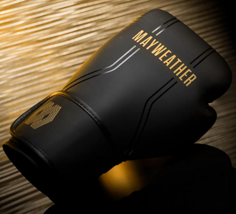 Hayabusa X Mayweather Contender Boxing Gloves Black/Gold