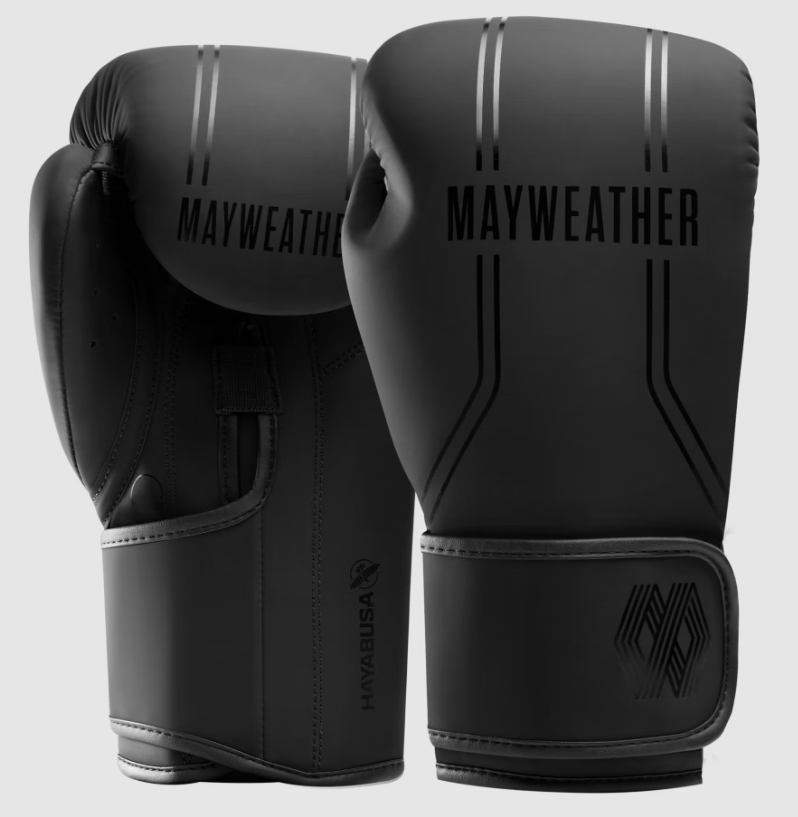 Hayabusa X Mayweather Contender Boxing Gloves Black