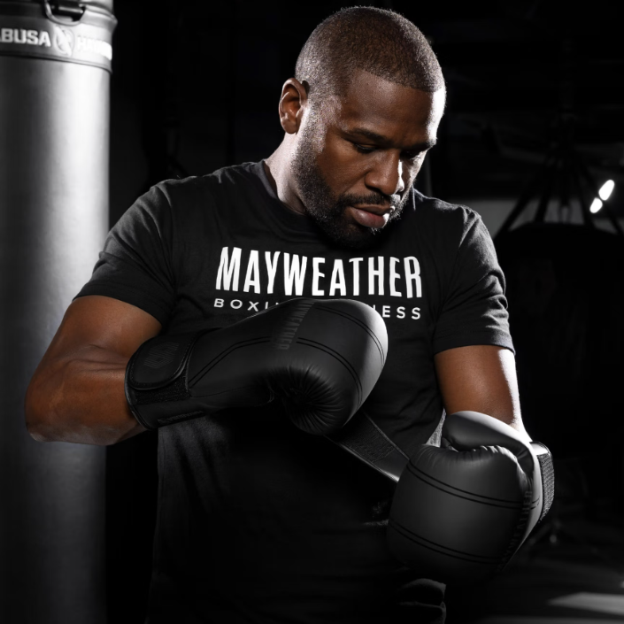 Hayabusa X Mayweather Contender Boxing Gloves Black