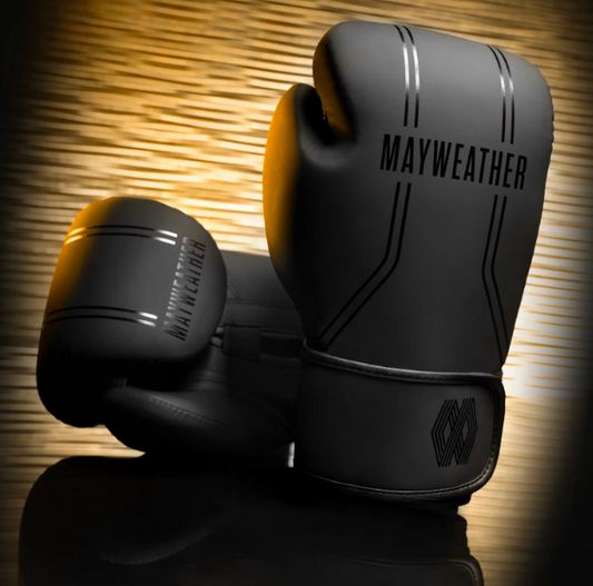 Hayabusa X Mayweather Contender Boxing Gloves Black