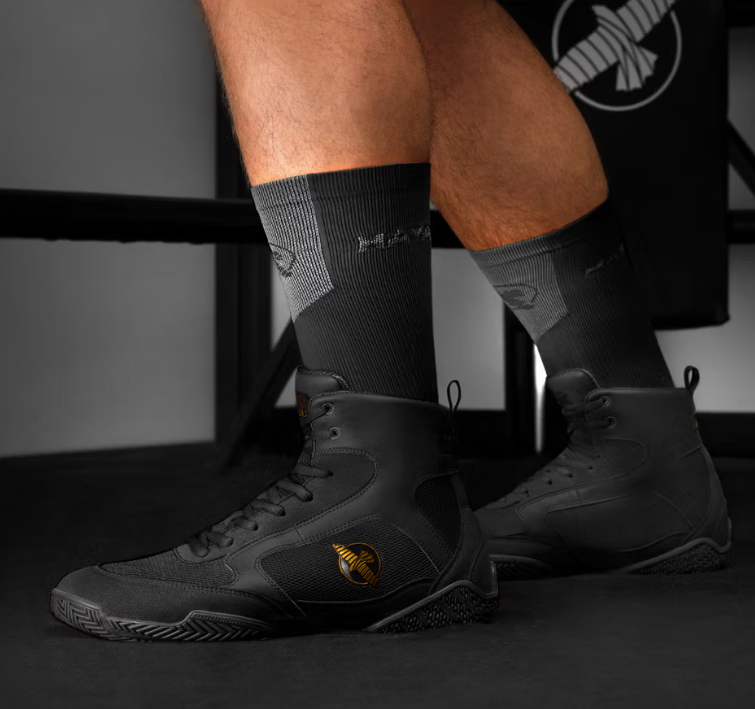Hayabusa Pro Boxing Shoes Black