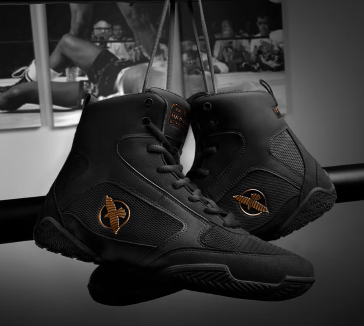 Hayabusa Pro Boxing Shoes Black
