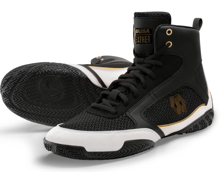 Hayabusa X Mayweather Champ Boxing Shoes Black/Gold