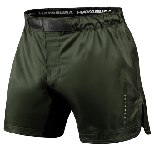 Hayabusa Men’s Core Mid-Thigh Fight Shorts Green