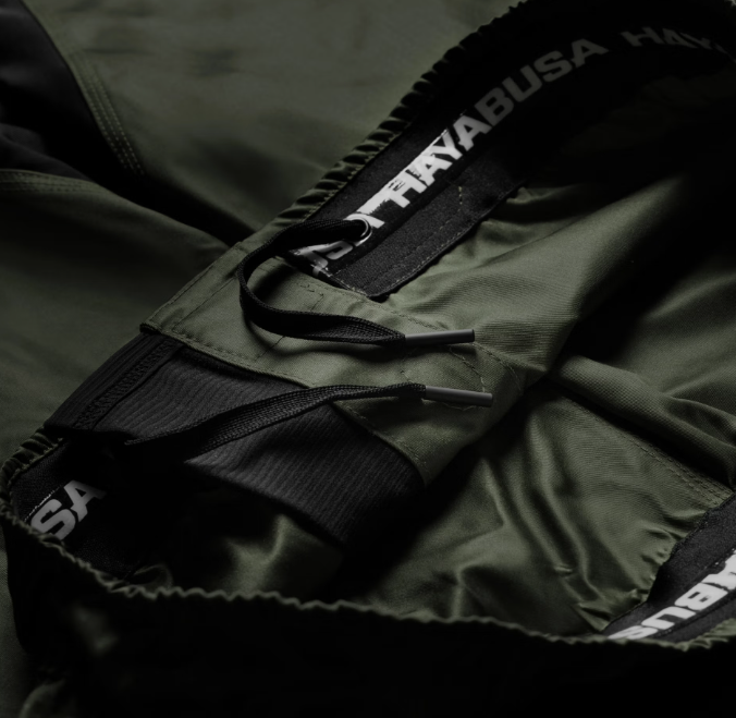 Hayabusa Men’s Core Mid-Thigh Fight Shorts Green