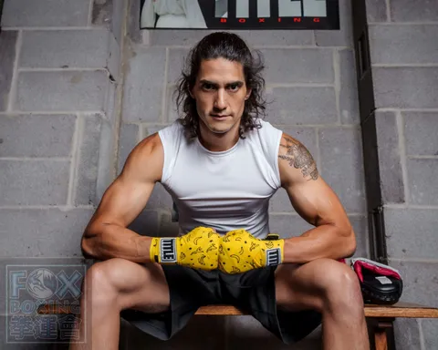 TITLE Boxing Print Hand Wraps 180" Bannan