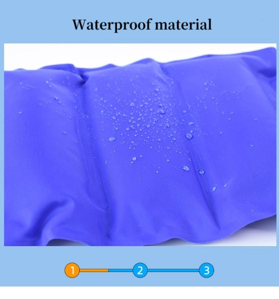 Reusable Hot & Cold Gel Ice Pack with Adjustable Strap – Includes Bonus Round Ice Pack