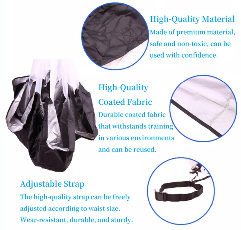 Foxboxing NAILI Sprint Resistance Parachute - Black